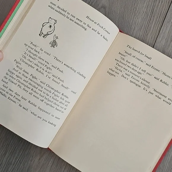 Vintage 60s Winnie The Pooh & The House At Pooh‎ Corner Hardcover Books - Picture 9 of 16